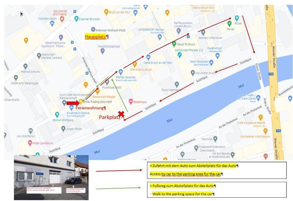 Apartment Enzinger Bruck an der Mur Exteriör bild